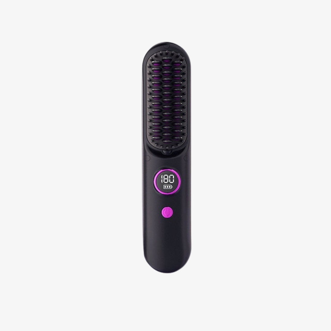 Portable Hair Straightener Brush